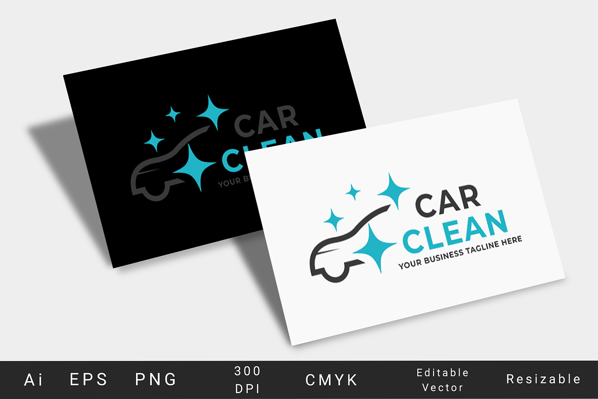 Car Clean/Wash/Service logo, a Branding & Logo Template by kamalrawat_gd (Photo 8 of 8)