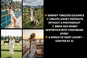 100 Old Money AI Photo Prompts, a Beauty & Fashion Photo by Selenique Studio (Thumbnail 5 of 7)