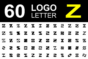 Set of letter Z logo