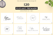 120 Elegant Premade Logo Pack, a Branding & Logo Template by XpertgraphicD (Thumbnail 4 of 21)
