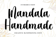 Mandala Handmade, a Handwritten Font by InermediaSTUDIO (Thumbnail 1 of 7)