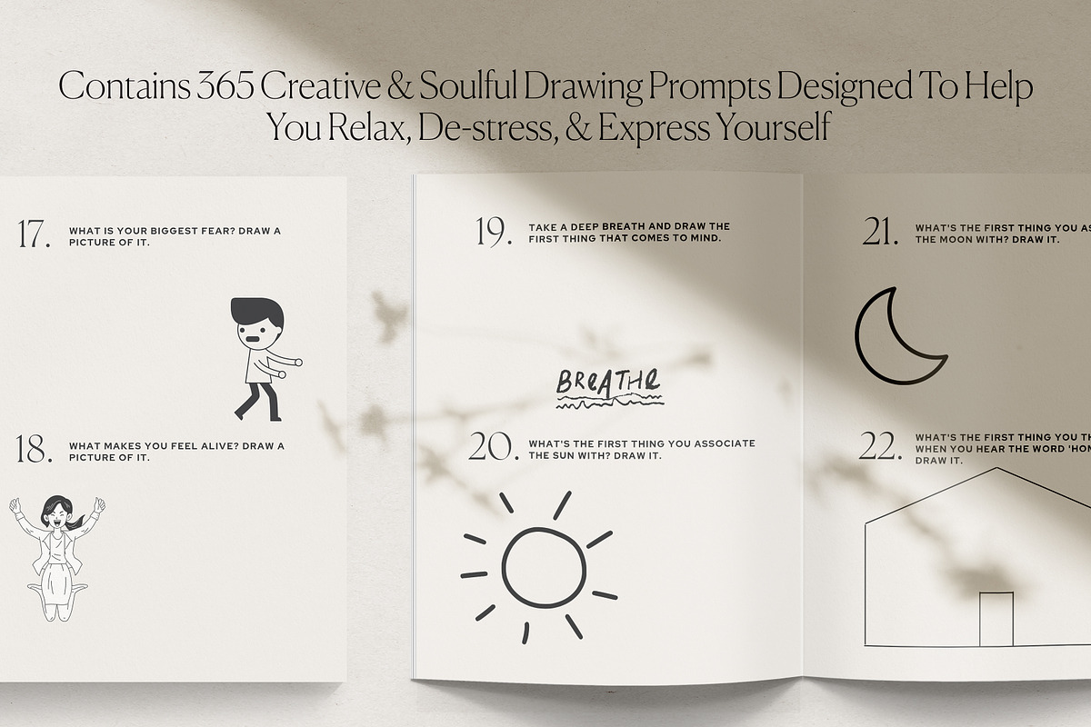 The Drawing Journal Canva Template, a Presentation Template by HelloKarla (Photo 5 of 7)
