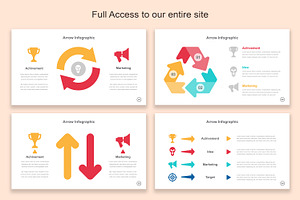 Arrow Infographic Google Slide