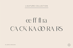 Casablanca - Sleek & Exotic Serif