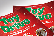 Christmas Toy Drive Flyer Template, a Flyer Template by Four C Graphic (Thumbnail 10 of 11)