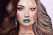 Vector Art Photoshop Action preview 2