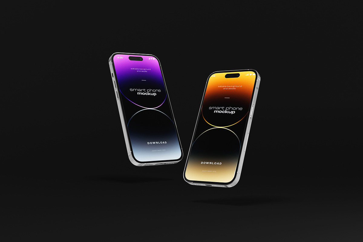 iPhone 14 Pro Max MockUp, a Product Mockup by PSD Market (Photo 15 of 20)