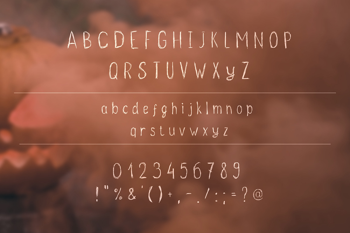 Halloween. Handwritten font, a Script Font by Sergey Mironov's store (Photo 2 of 5)