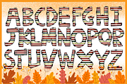 Fall & Autumn-PNG fonts, a Handwritten Font by It me digital art (Thumbnail 2 of 8)