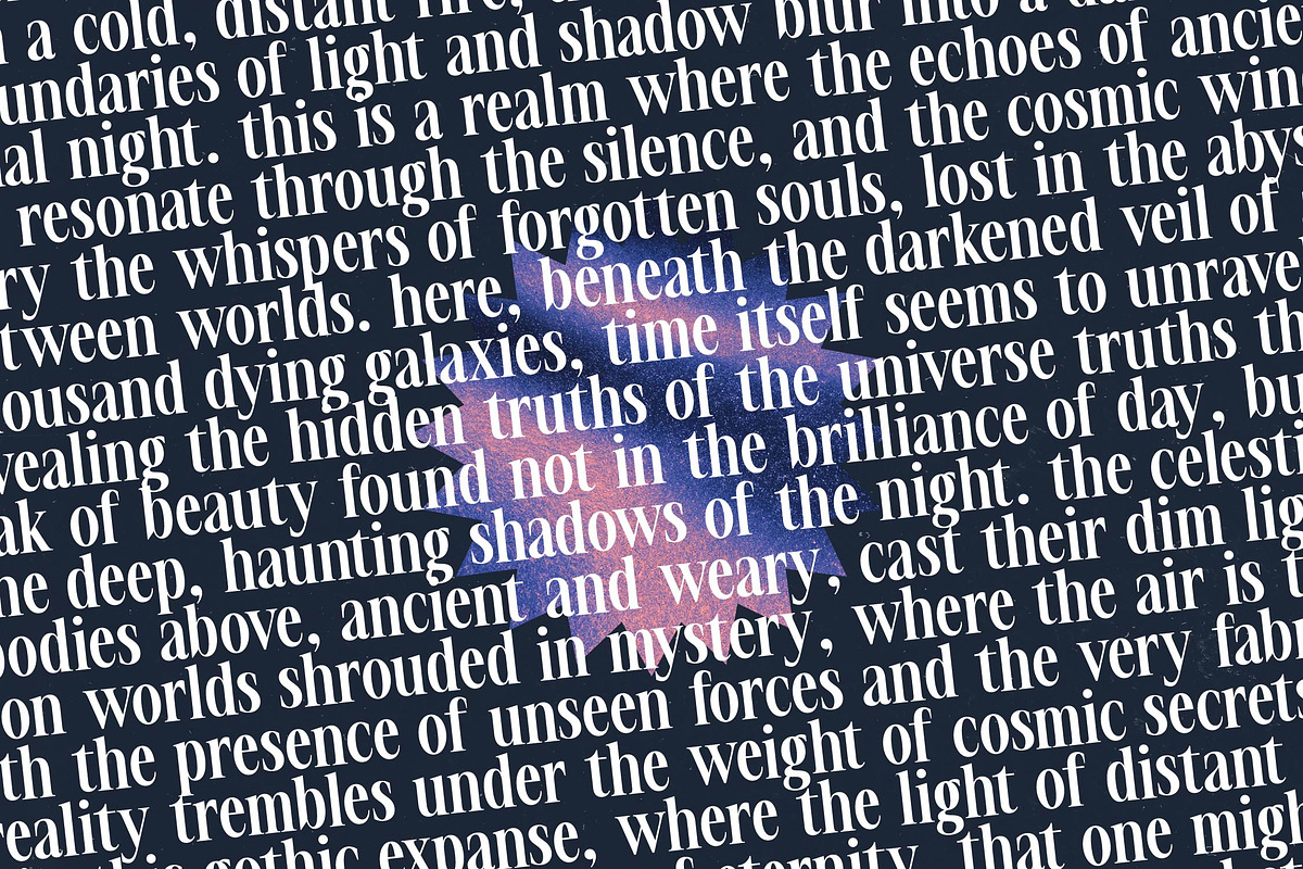 Voilstar Modern Display Serif, a Serif Font by timelesstype.co (Photo 12 of 20)