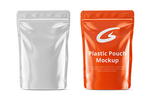 Plastic Pouch Mockup