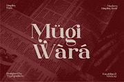 Mugiwara Swashy Serif, a Serif Font by Typegoals Studio (Thumbnail 1 of 9)