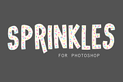 Sprinkles Brush for Photoshop, a Brush Add-On by michlaure (Thumbnail 1 of 2)
