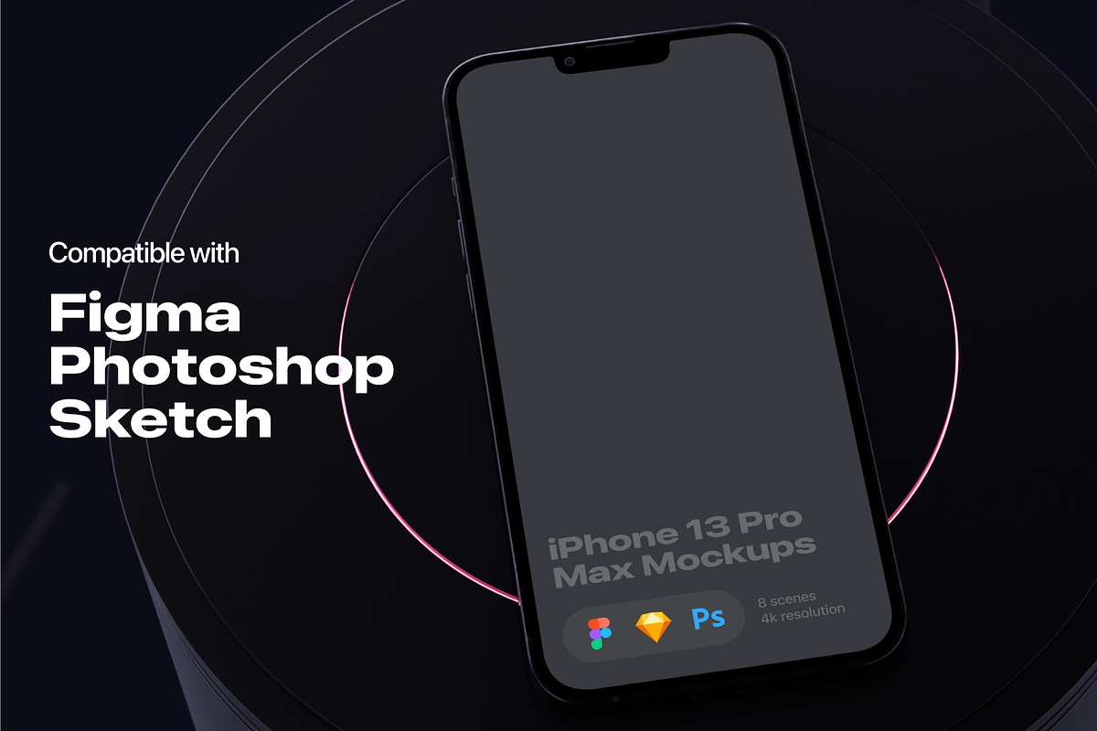 8 Custom mockups, an iPhone Mockup by 360 Mockups (Photo 4 of 7)
