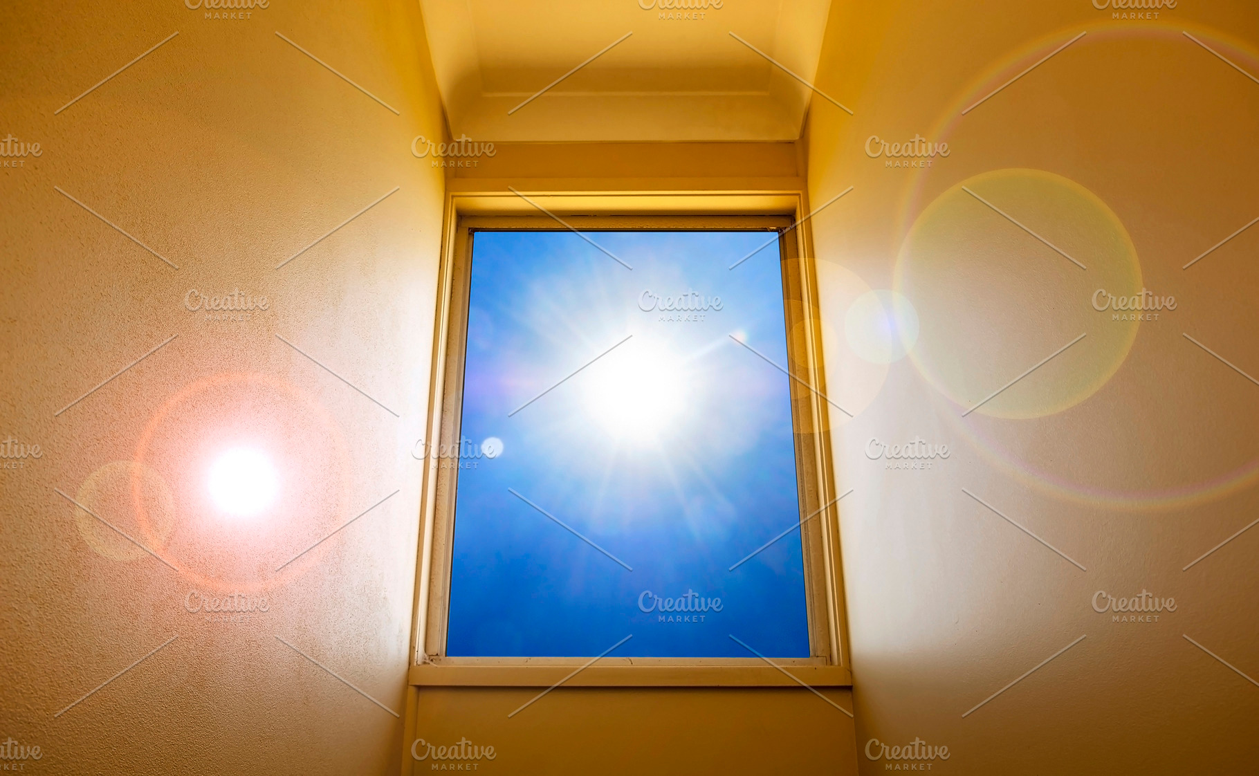 Blue Sky Window, an Architecture Photo by THP Creative