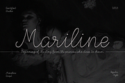 CF Mariline - Monoline Script, a Script Font by Indotype Foundry (Thumbnail 1 of 10)