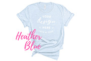 Bella Canvas TShirt Mockups On White, a Shirt Mockup by lock and page (Thumbnail 48 of 92)