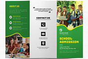 School Admission Trifold Brochure, a Brochure Template by MightyDesign (Thumbnail 2 of 7)