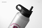 S. Steel 32 oz. Water Bottle Mockup, a Product Mockup by creatsy5 (Thumbnail 5 of 12)