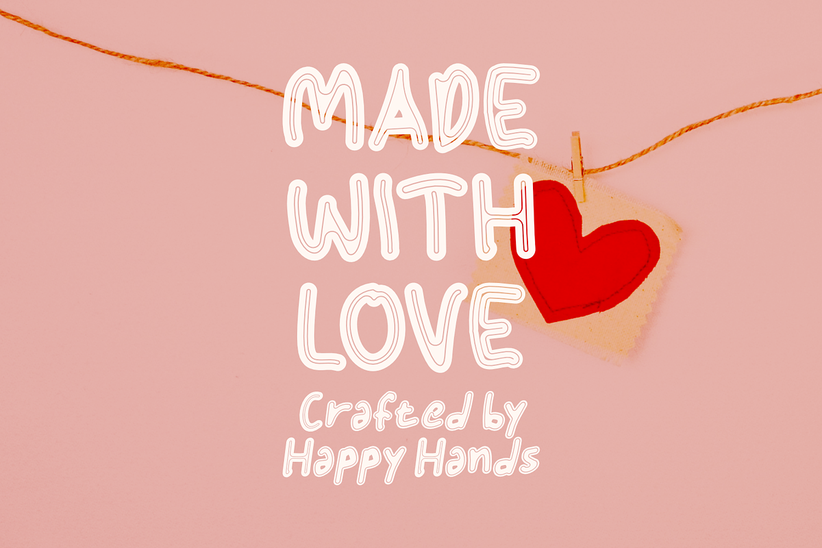 Niblora Playful Display Font, a Handwritten Font by mesuka (Photo 4 of 5)