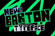 Barton - Chunky Handmade Block Font, a Handwritten Font by PlayFont Studio (Thumbnail 1 of 5)