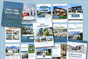 Blue Real Estate Instagram Templates, a Social Media Template by Everyday Perfection (Thumbnail 6 of 11)