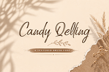 Candy Qelling - Brush Script Font