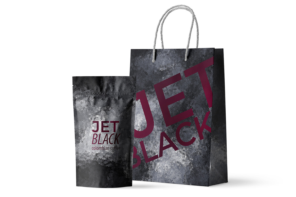 Black Foil & Glitter Textures, a Texture Graphic by CatJello Graphics (Photo 8 of 14)