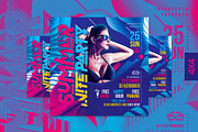 Summer Nite Party Flyer Template, a Flyer Template by InTheSky15 (Thumbnail 3 of 3)