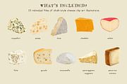 Food & Drinks Art Bundle 50% Off, a Food Illustration by Cynthia Arre (Thumbnail 7 of 9)