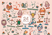 ZODIAC COLLECTION, a Pattern Graphic by MSNTY STUDIOX (Thumbnail 6 of 21)