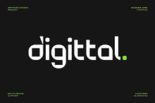 Digittal Logo Sans Font