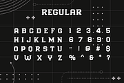 Endzone Express - Sport Typeface, a Serif Font by HipFonts (Thumbnail 5 of 10)