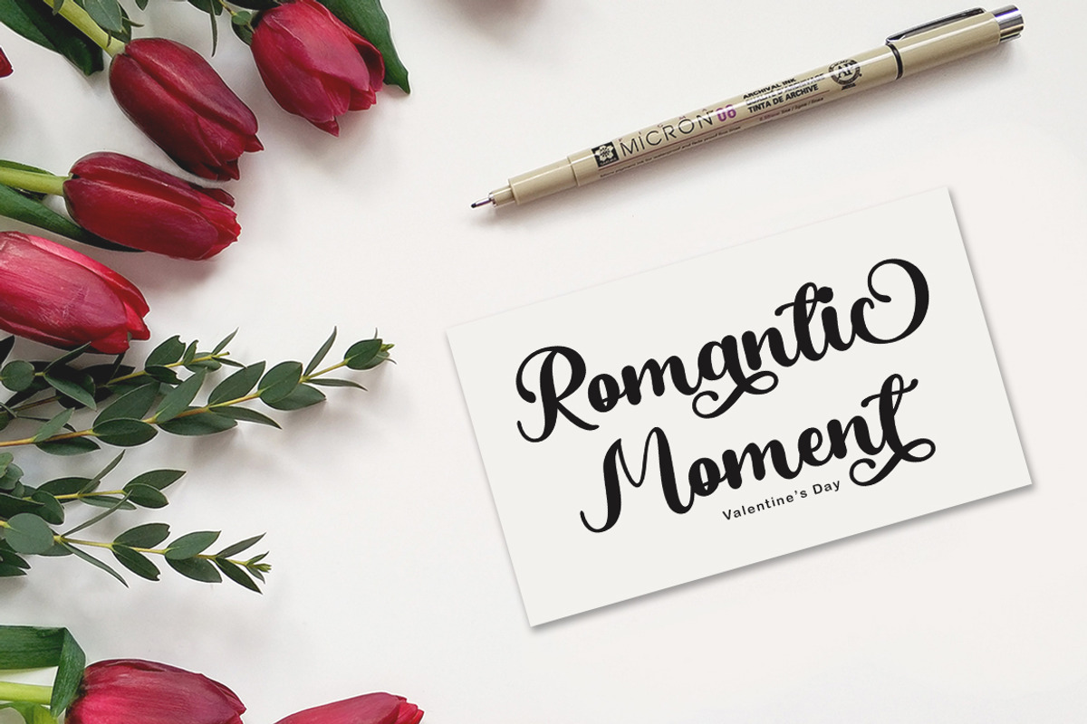 Barbiela Script, a Script Font by Bosstype Studio (Photo 4 of 7)