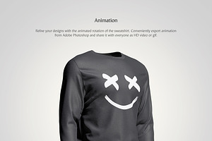 Sweatshirt Animated Mockup