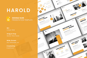 HAROLD - Google Slide Template, a Presentation Template by kreatifreya