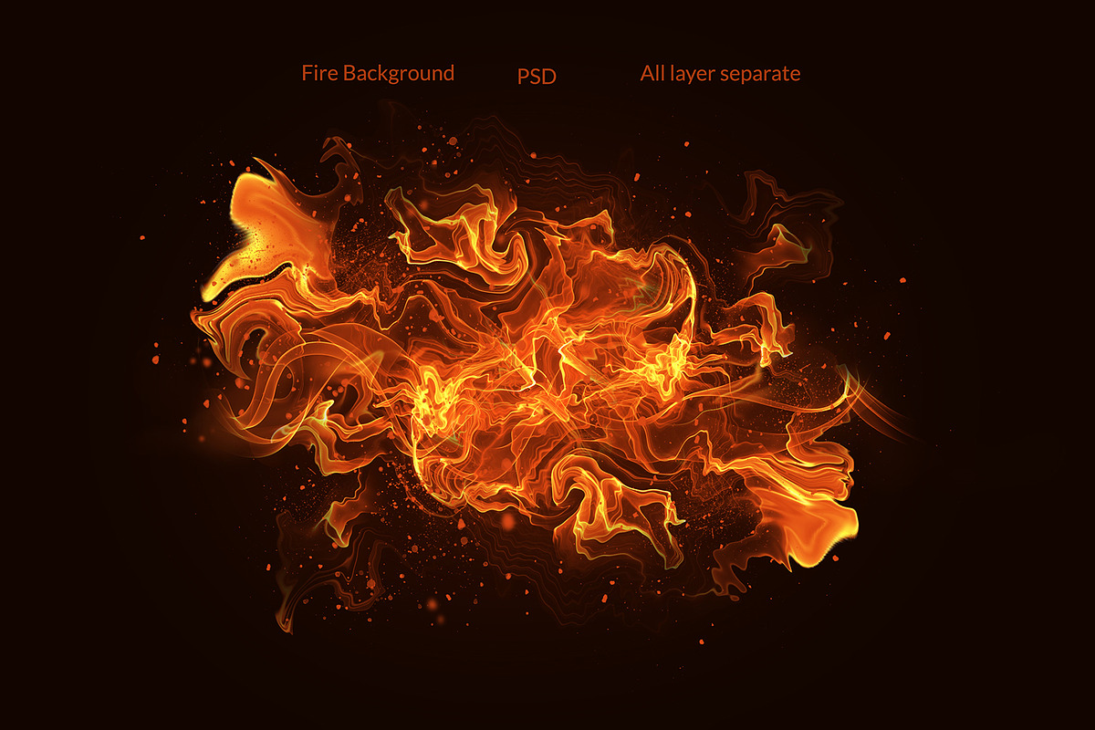 Fire & Smoke Bundle PSD, a Shape Add-On by MRI STUDIO (Photo 8 of 25)