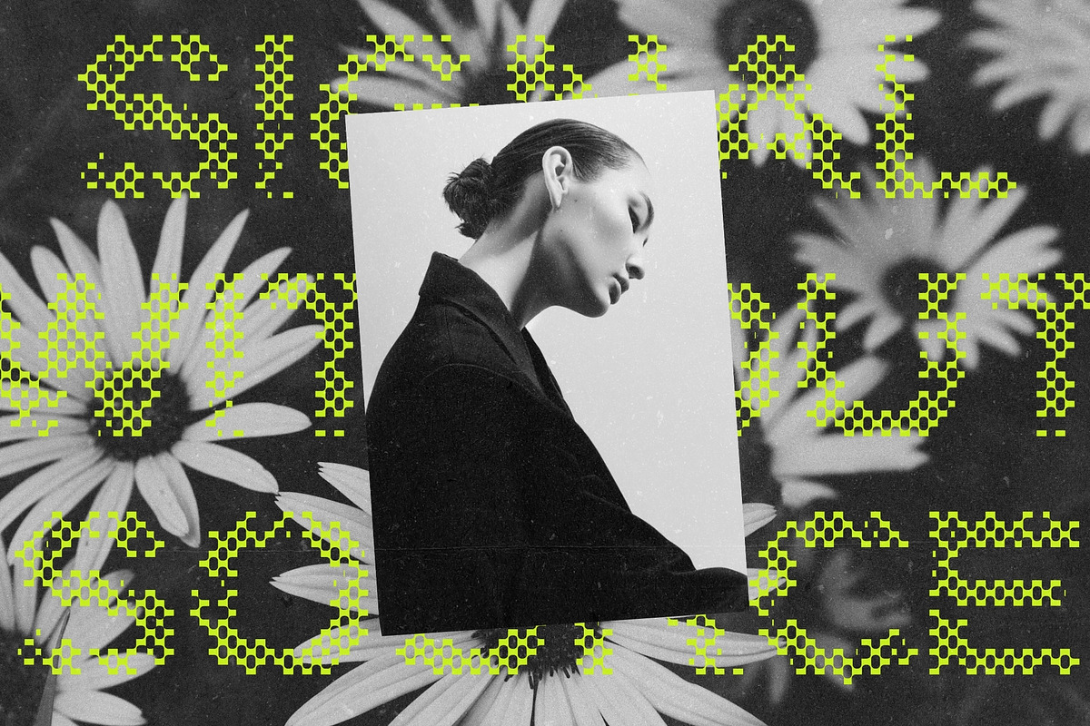 Refrax: Modular Pixel Font System, a Sans Serif Font by Anastasiia VNSK (Photo 2 of 14)