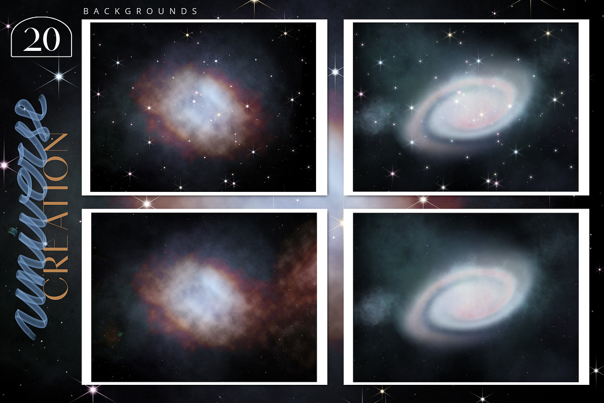 Universe Creator Backgrounds Shapes, a Texture Graphic by Cat In Colour (Photo 13 of 17)