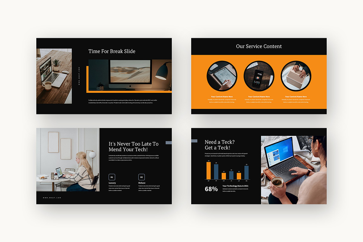 Mkot : Tech Products Google Slides, a Presentation Template by Punkl Camp (Photo 13 of 16)