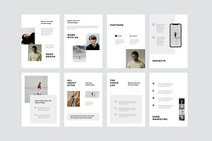 MODEN - Keynote A4 Vertical Template