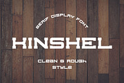 Kinshel Font, a Serif Font by Bart Wesolek (Thumbnail 1 of 5)