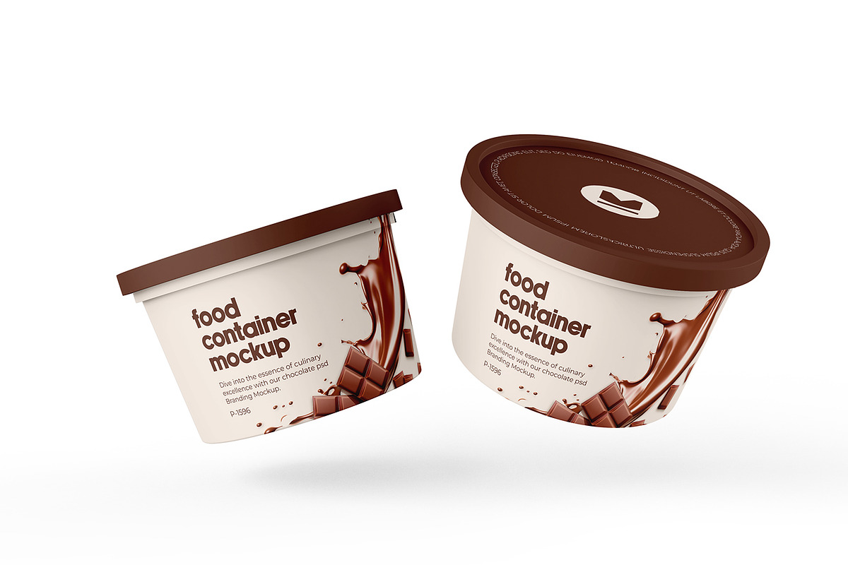 Ice Cream Cup Mockup, a Cups & Container Mockup by Ram Studio LLC (Photo 6 of 13)