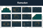 Ramadan ornament background design, a Decorative Illustration by foxndeer (Thumbnail 1 of 4)