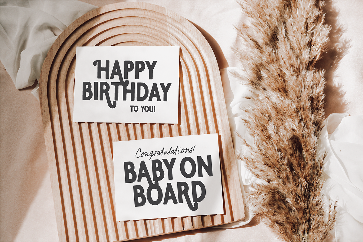 STYLISH MODERN Font Bundle V1, a Sans Serif Font by Blush Font Co. (Photo 6 of 12)