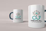 Medical Tree Stethoscope Logo, a Branding & Logo Template by YUDesignStore (Thumbnail 7 of 9)