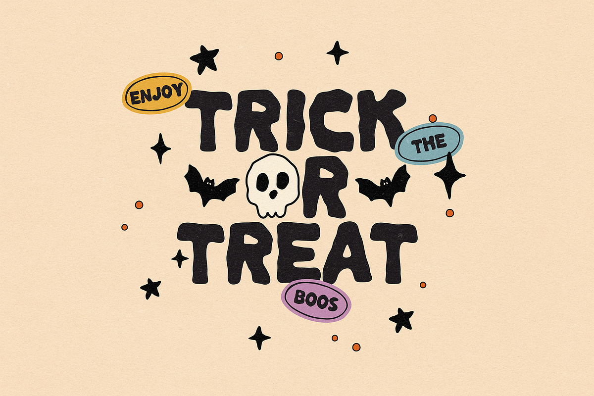 HELLO OCTOBER | SPOOKY FONT, a Handwritten Font by Maria Feliz Fonts (Photo 7 of 9)