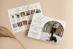 Christmas Card Template CC217, a Card Template by Always Templates
