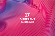Abstract 3D Wavy Striped Backgrounds, a Wallpaper Graphic by BIBIART (Thumbnail 6 of 11)