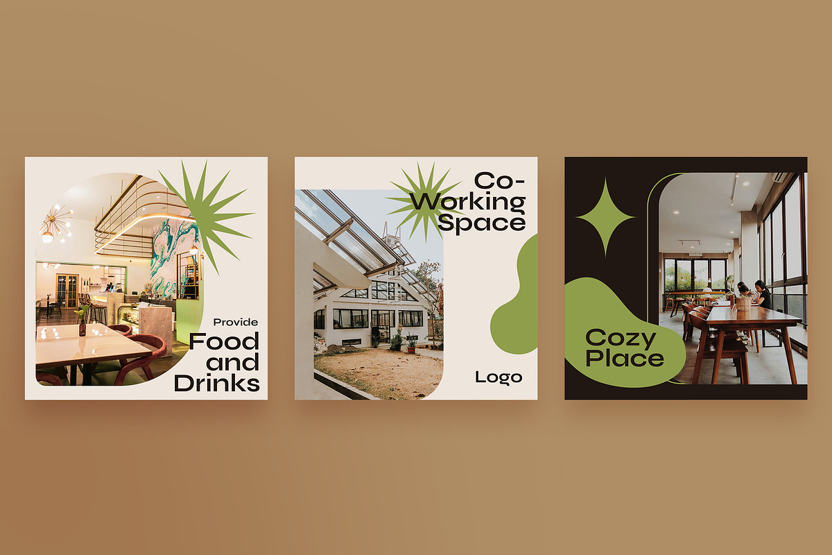 Co Working - Instagram Post Template, a Social Media Template by Rakata ...